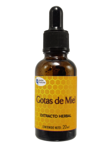 Fotografia de producto Gotas de Miel con contenido de 20 ml. de Iq Herbal Products